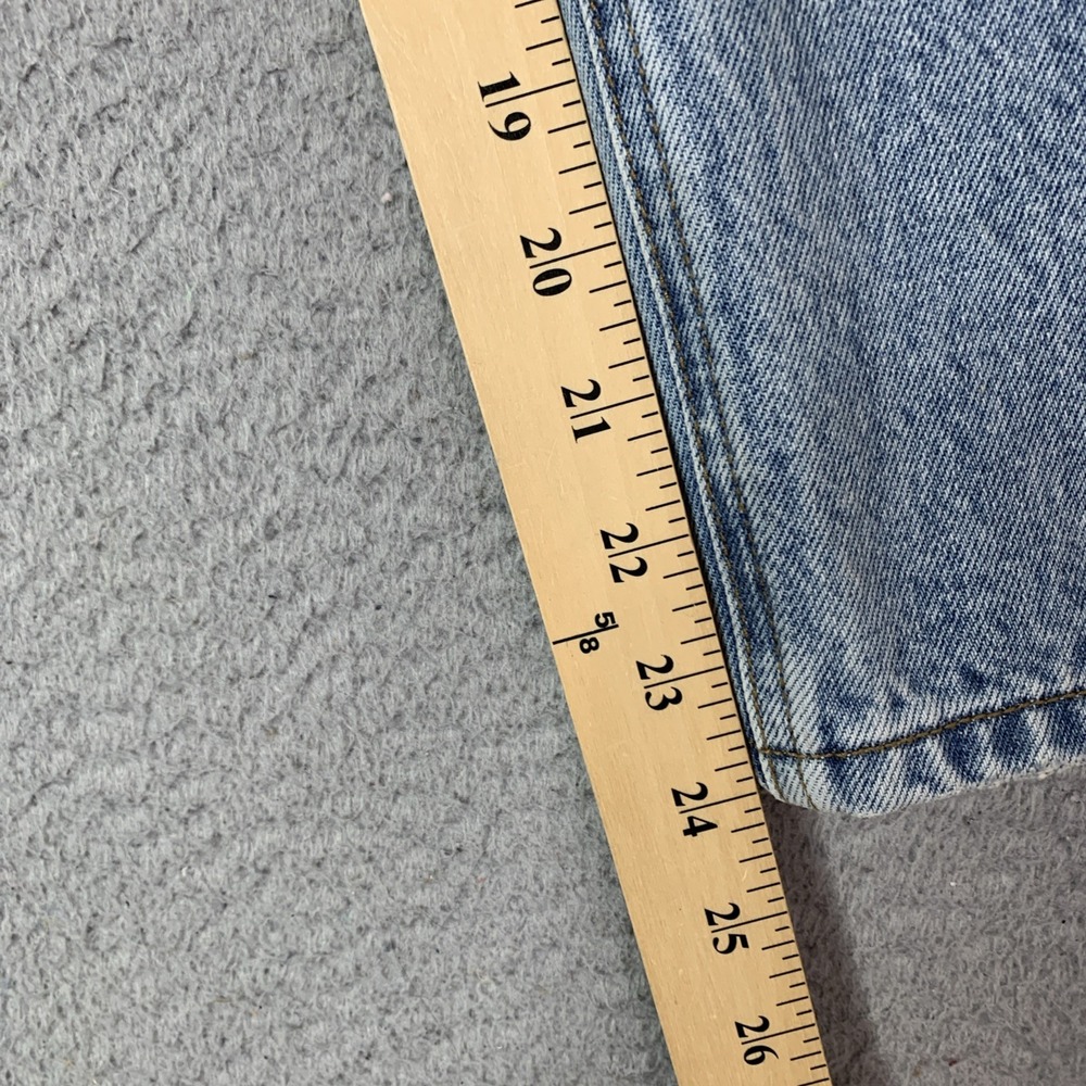 Hey Joanie Y2K 90's straight loose Women's Jeans Size XS 24 Mid Rise 10" - Picture 4 of 15